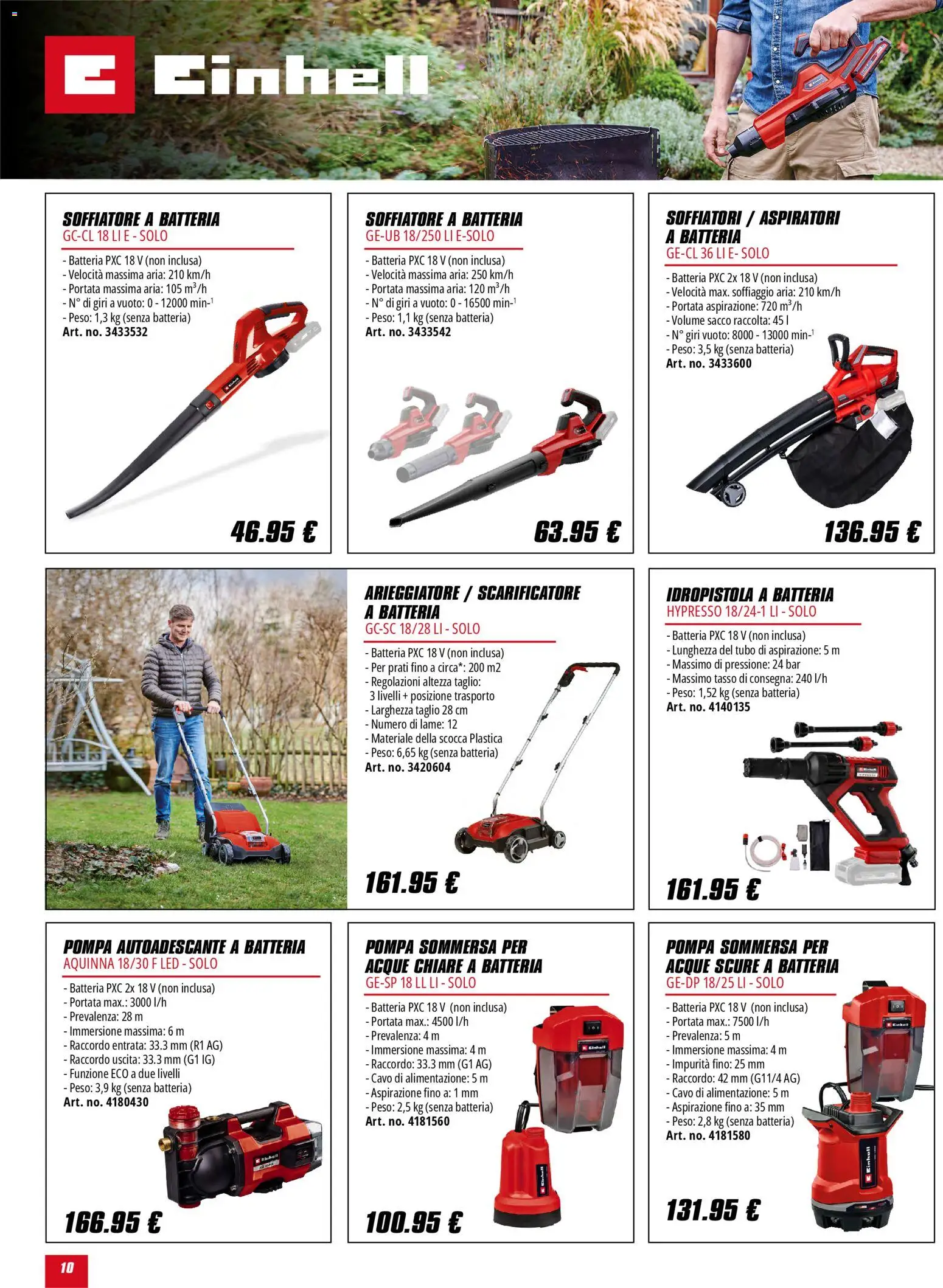 Volantino Einhell del 02.02.2026 | Pagina: 10