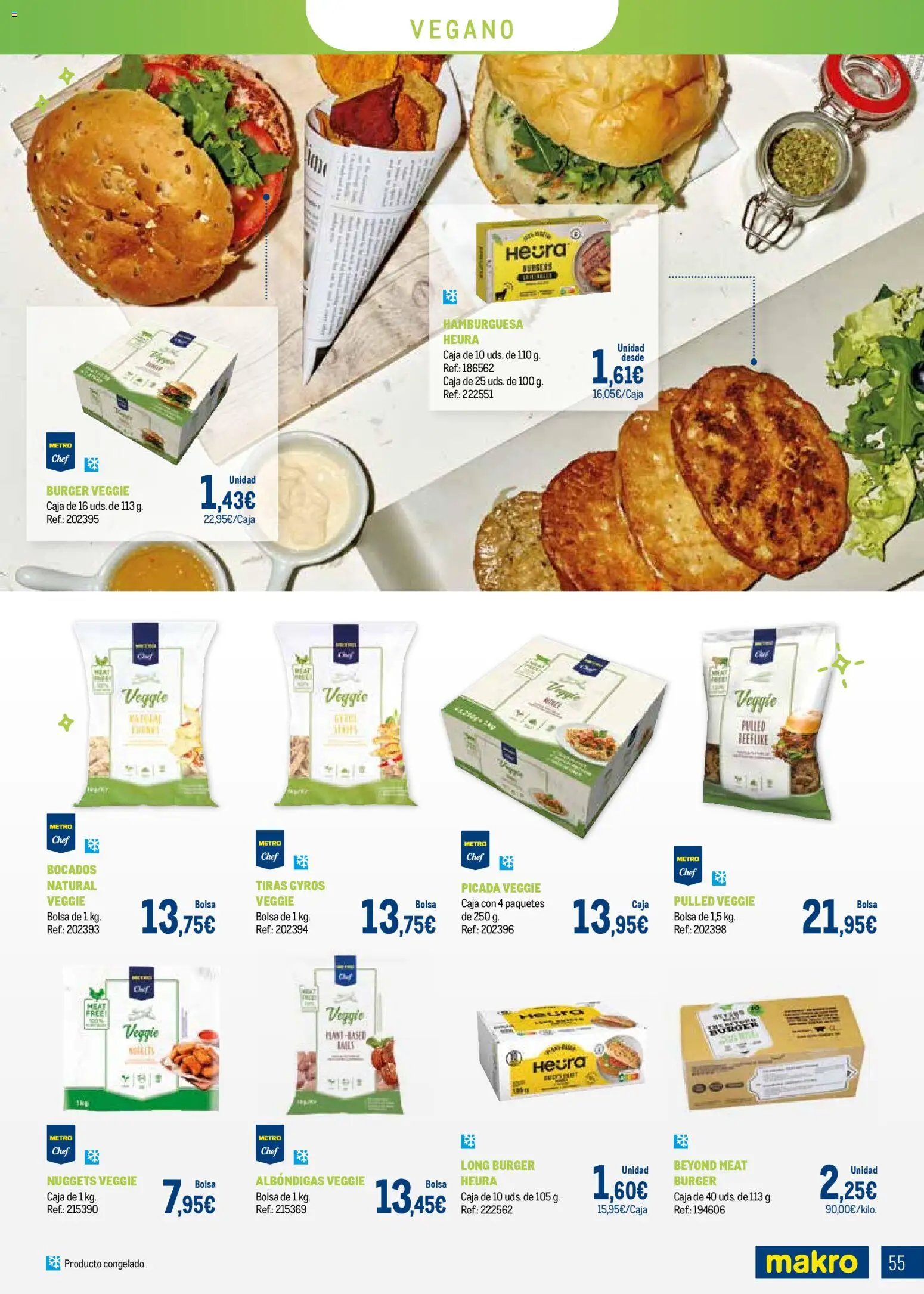 Makro - Especial Carnes Península │ válido desde el 03.11.2025 | Página: 55 | Productos: Bolsa, Σόδα, Σοκολατούχο γάλα, Nuggets