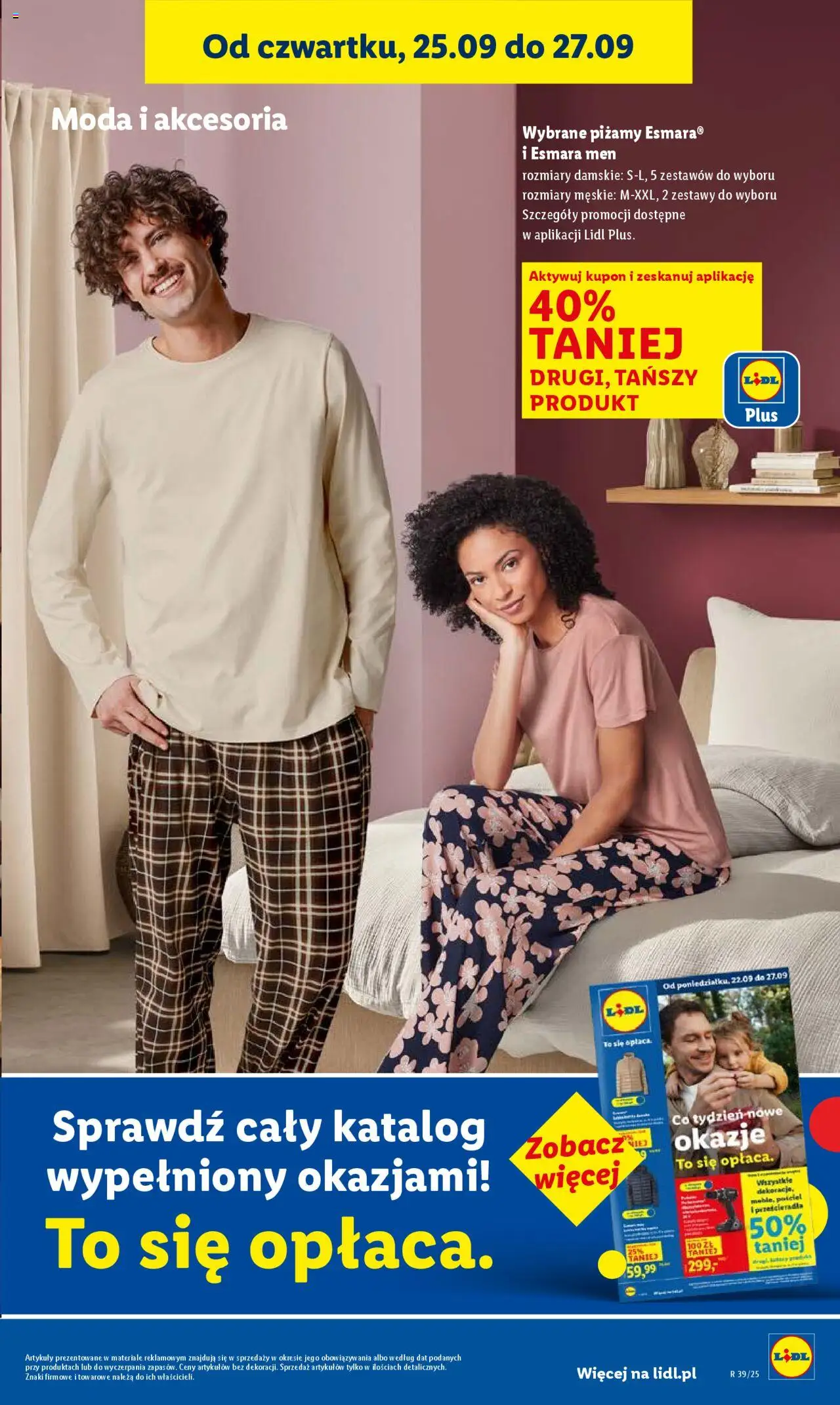 Lidl Gazetka od 25.09.2025 | Strona: 13 | Produkty: Pościel