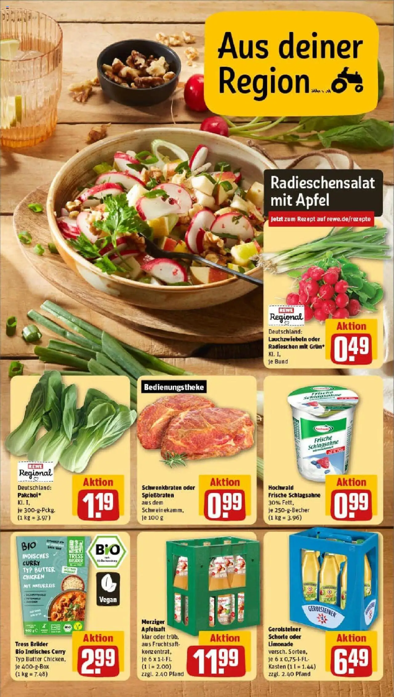 Rewe prospekt Rehlingen - Siersburg	 - gültig ab dem 13.07.2025 | Seite: 5 | Produkte: Butter, Limonade, Fruchtsaft, Gerolsteiner