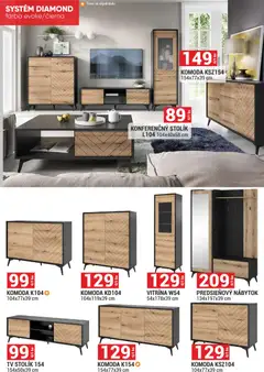 Merkury Market leták platný od 01.11.2025 | Strana: 10 | Produkty: Nábytok, Tv, Tv stolik, Predsieňový nábytok