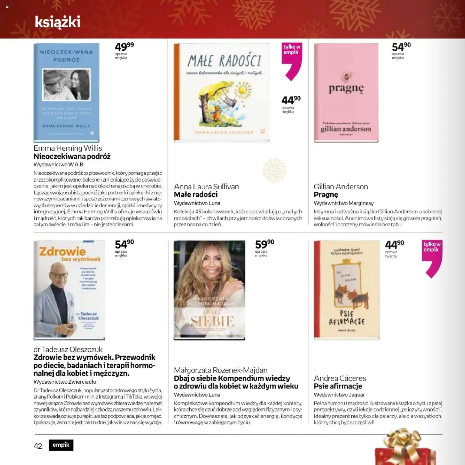 Empik promocje - Xmas Ksiazki od 26.11.2025 | Strona: 42