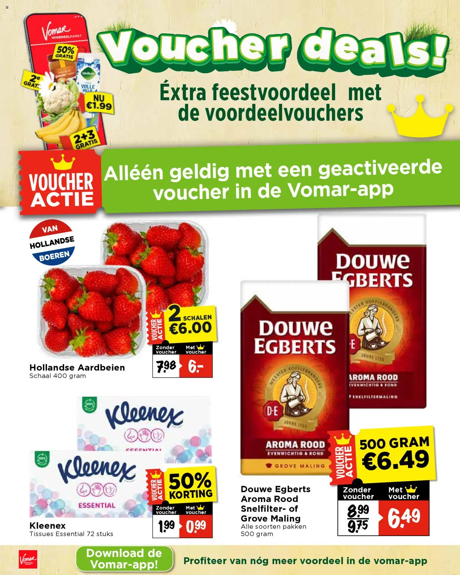 {H1} | Pagina: 12 | Producten: Aardbeien, Schaal, Tissues