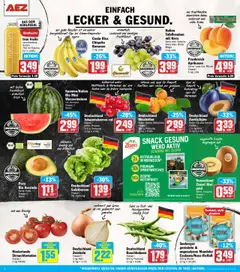 AEZ Prospekt 	 - gültig ab dem 28.07.2025 | Seite: 2 | Produkte: Korb, Bananen, Mandeln, Kiwi