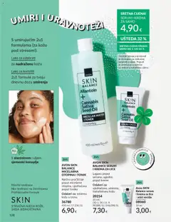 Avon katalog | vrijedi od 31.08.2025 | Stranica: 128 | Proizvodi: Krema za lice, Krema, Toner