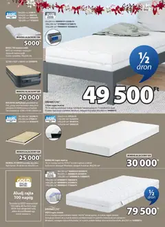 JYSK Akciós újság - amely érvényes a következő dátumtól: 05.11.2025 | Oldal: 20 | Termékek: Kokusz, Matrac, Gumimatrac, Ágyrács