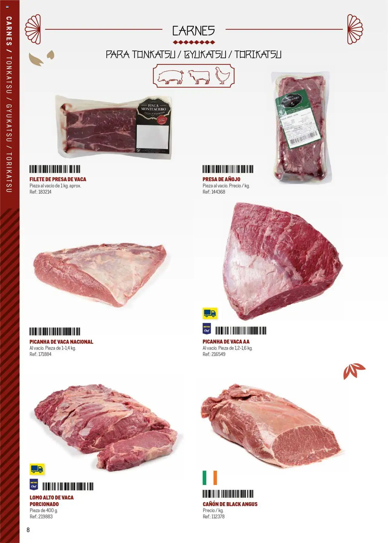 Makro - Cocina fusión asiática Norte II │ válido desde el 04.06.2025 | Página: 8 | Productos: Filete