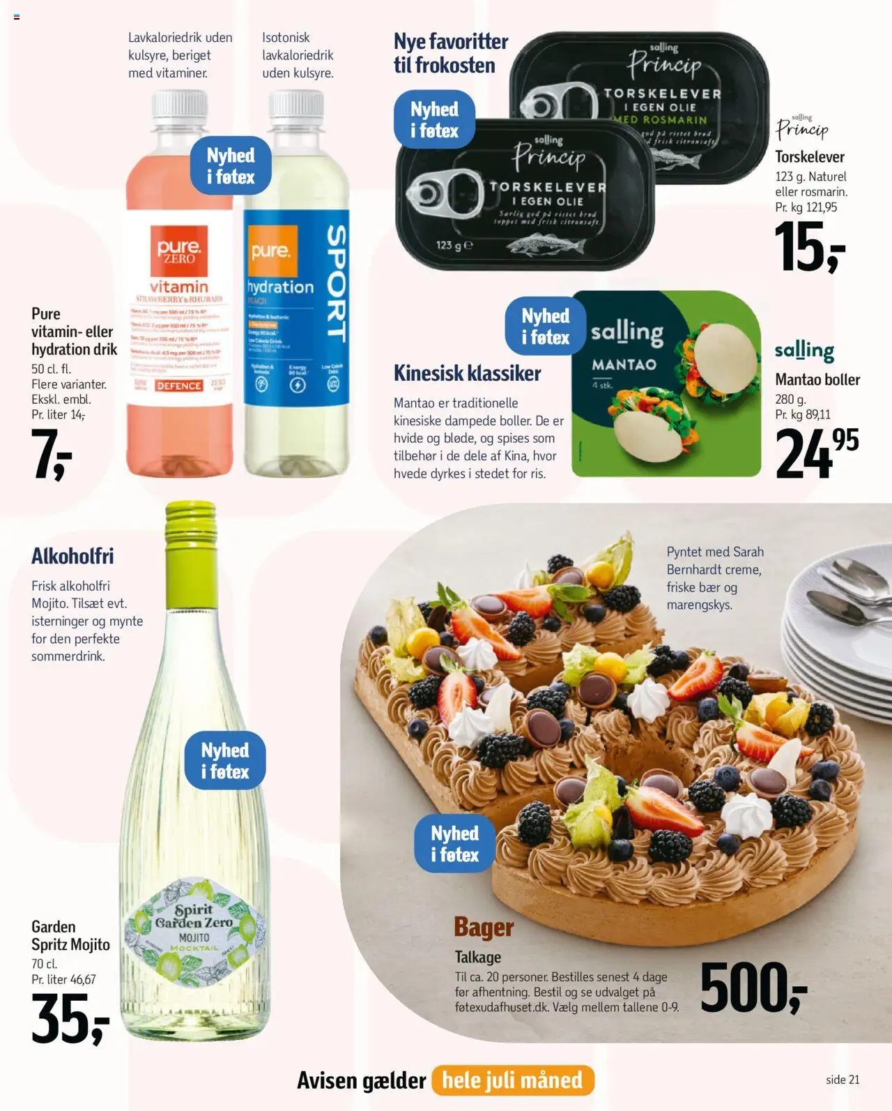 Føtex Tilbudsavis gyldig fra 27.06.2025 | Side: 27 | Produkter: Olie, Brød, Mynte, Søm