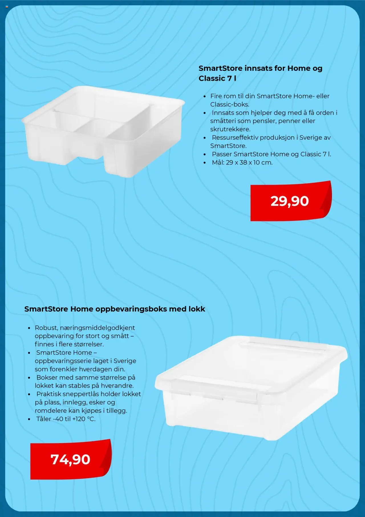  | Side: 5 | Produkter: Persienn, Oppbevaringsboks, Суміш дитяча