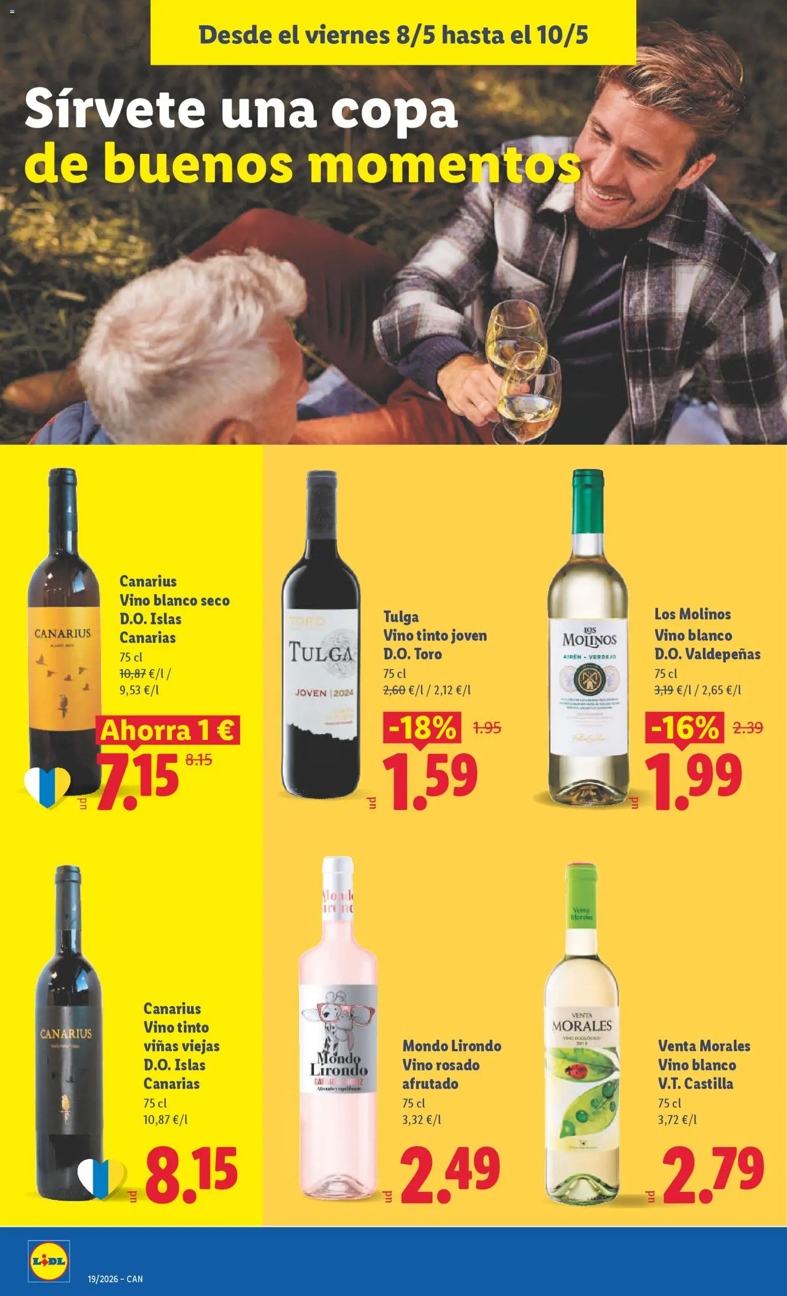 Lidl folleto │ válido desde el 04.05.2026 | Página: 38 | Productos: Vino rosado, Vino