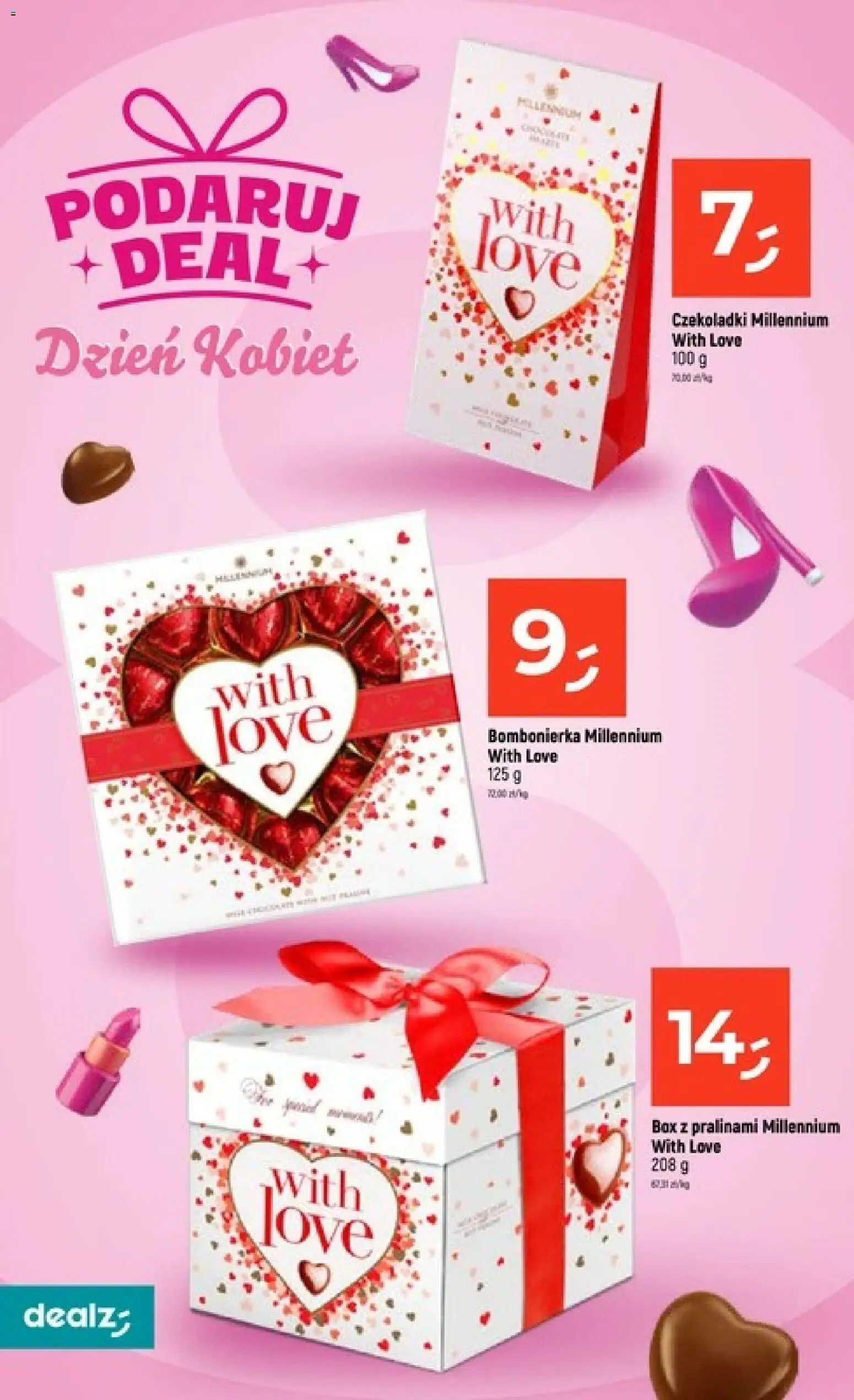 Dealz Gazetka od 26.02.2026 | Strona: 10 | Produkty: Czekoladki, Bombonierka