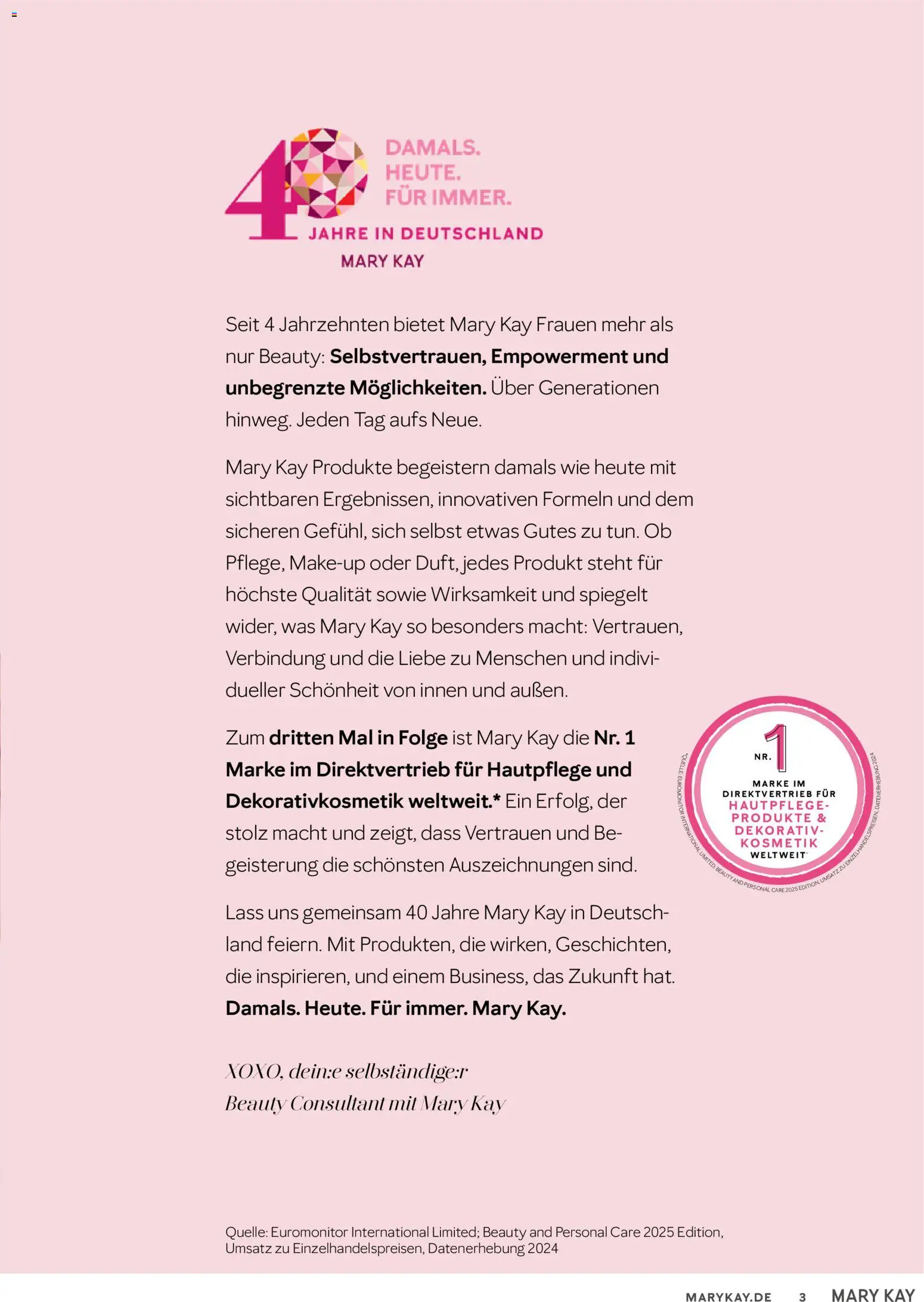 Mary Kay Katalog – gültig ab 15.01.2026 | Seite: 3