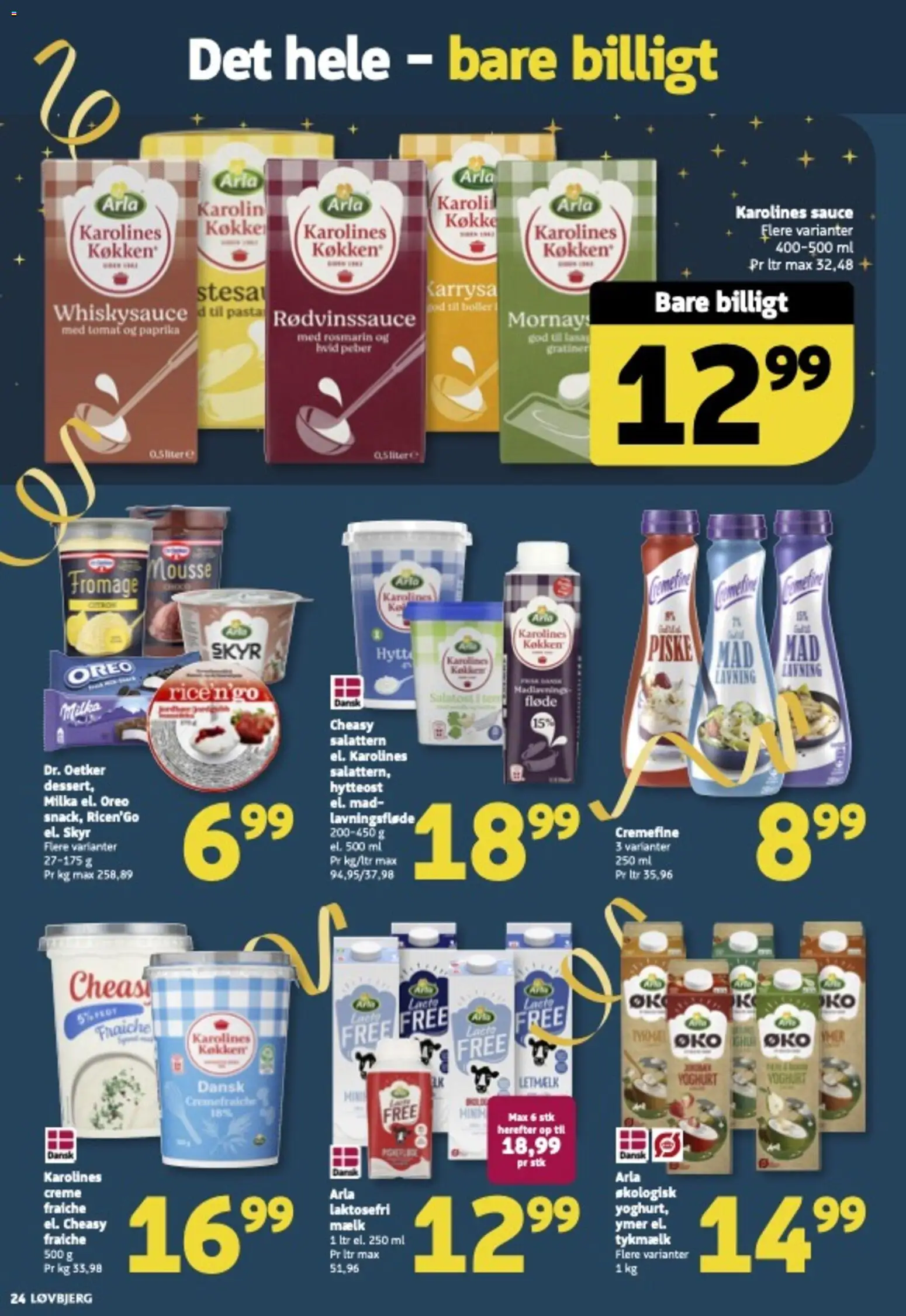 Løvbjerg tilbudsavis – gyldig fra 27.12.2025 | Side: 26 | Produkter: Yoghurt, Ymer, Rødvinssauce, Paprika