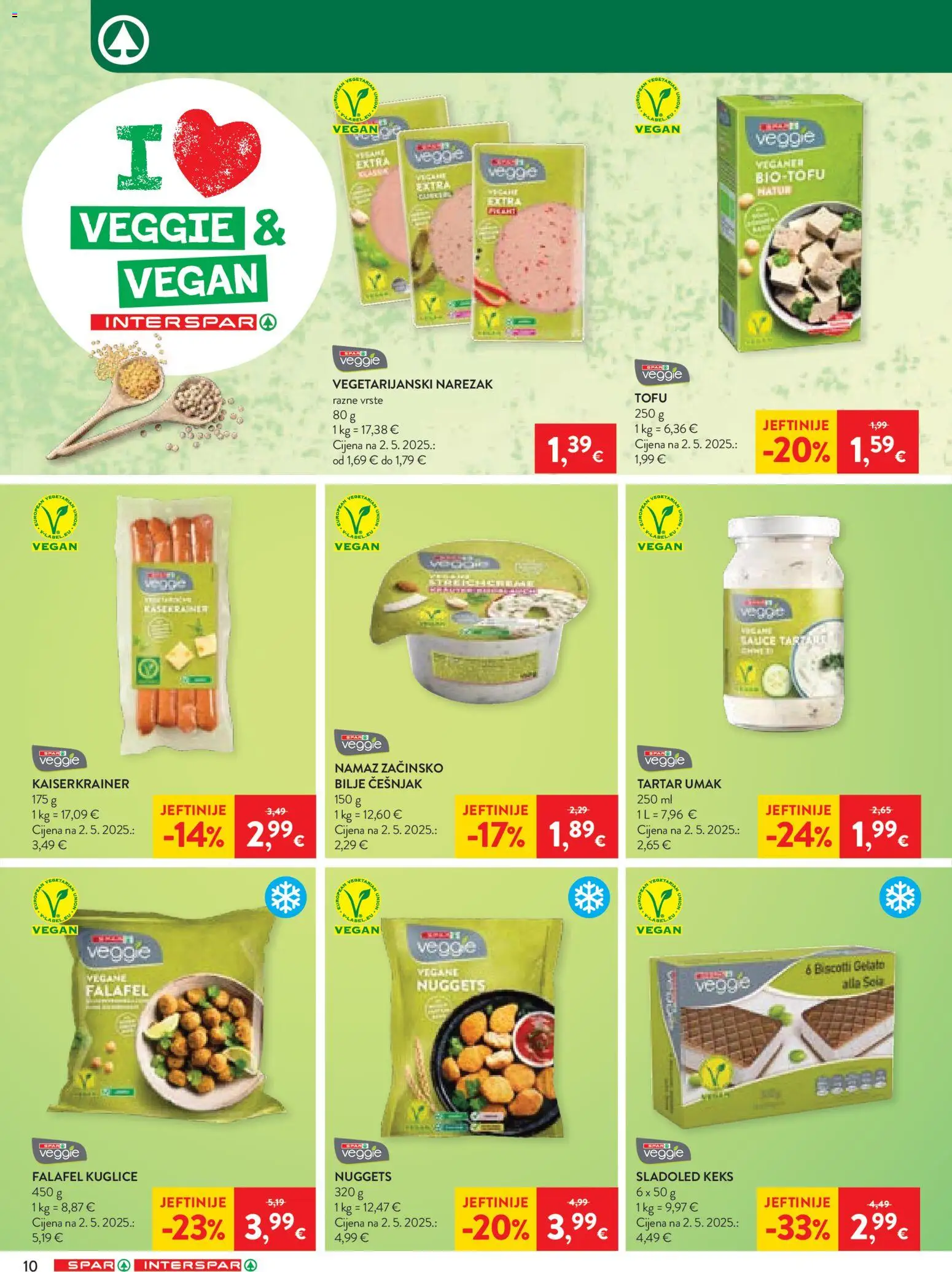 Spar katalog | vrijedi od 18.02.2026 | Stranica: 14 | Proizvodi: Narezak, Keks, Češnjak, Vegeta