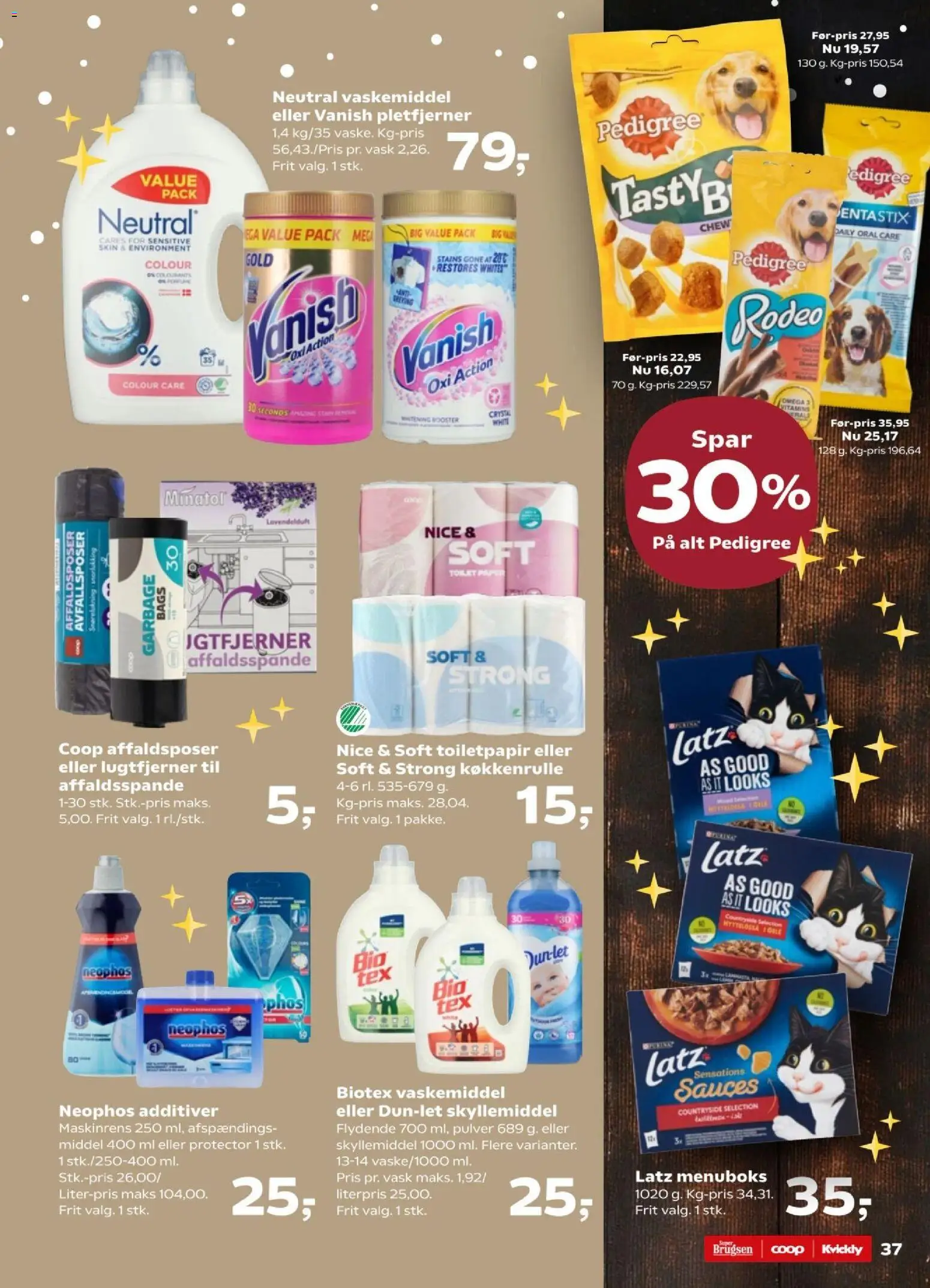 Kvickly tilbudsavis – gyldig fra 05.12.2025 | Side: 41 | Produkter: Skyllemiddel, Pletfjerner, Toilet