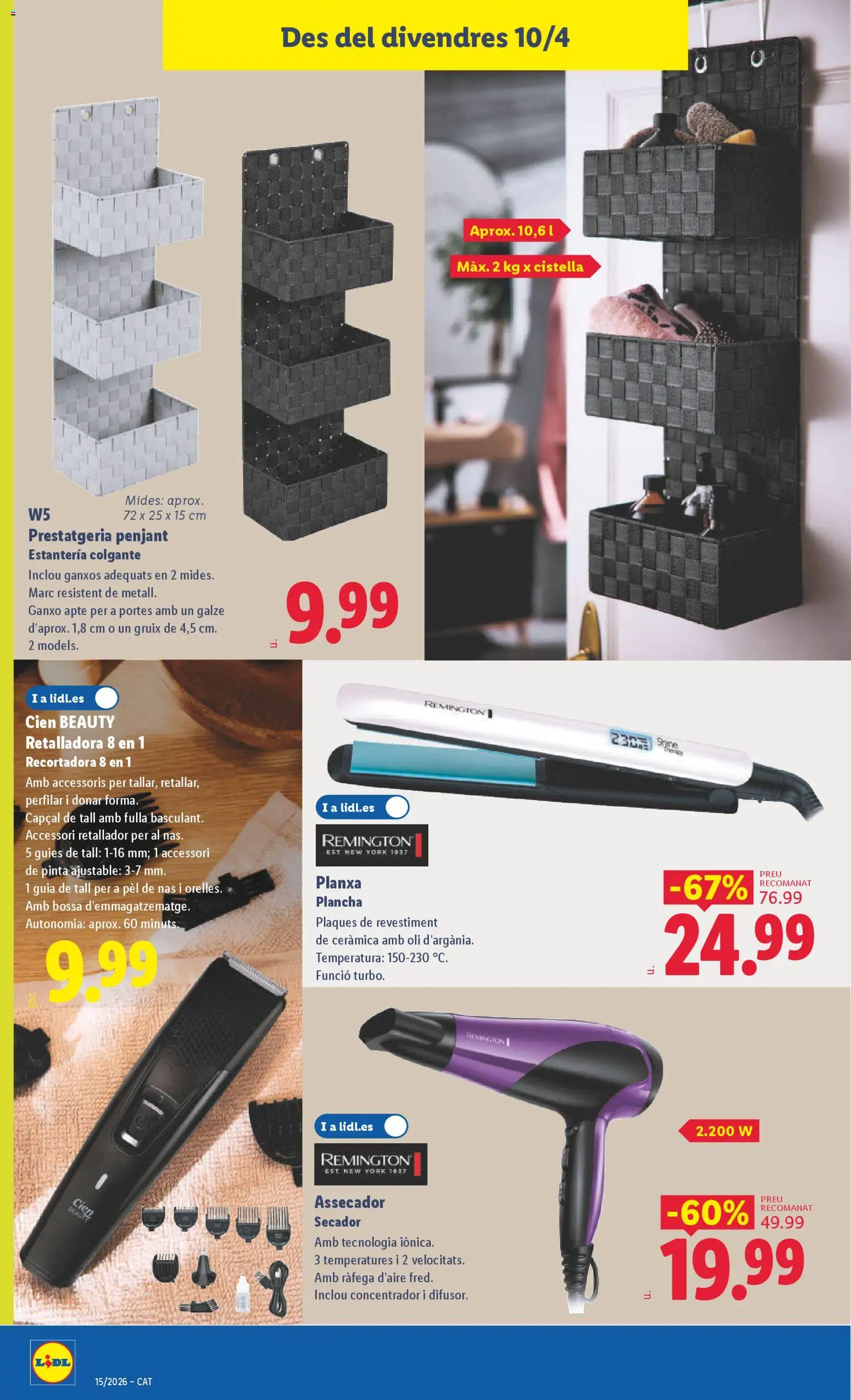 Lidl folleto de bazar │ válido desde el 06.04.2026 | Página: 14