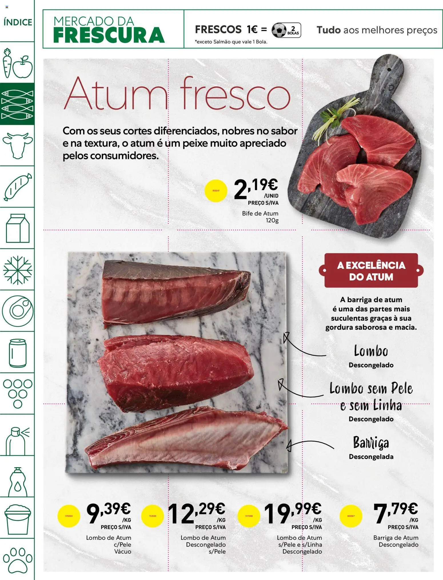 Recheio - Bons Negócios Madeira │ válido de 14.04.2026 | Página: 4 | Produtos: Atum, Salmão, Lombo, Peixe