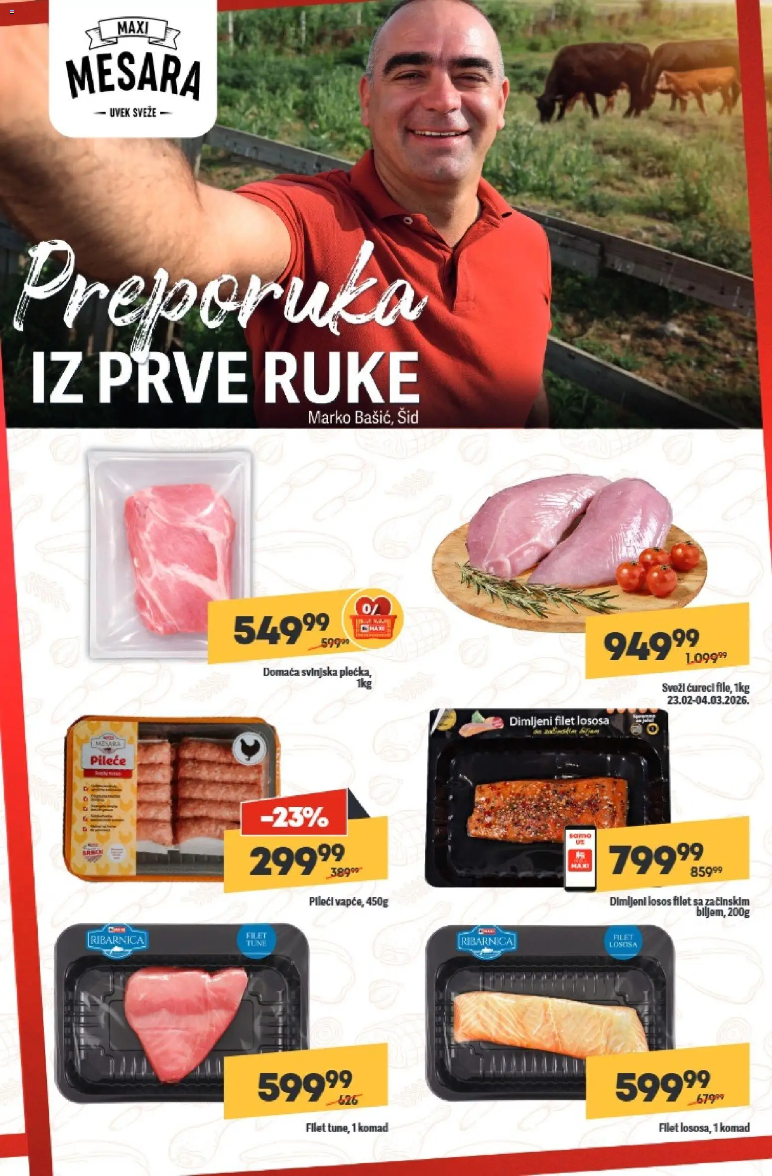 Maxi katalog - važi od 26.02.2026 | Strana: 13 | Proizvode: Losos