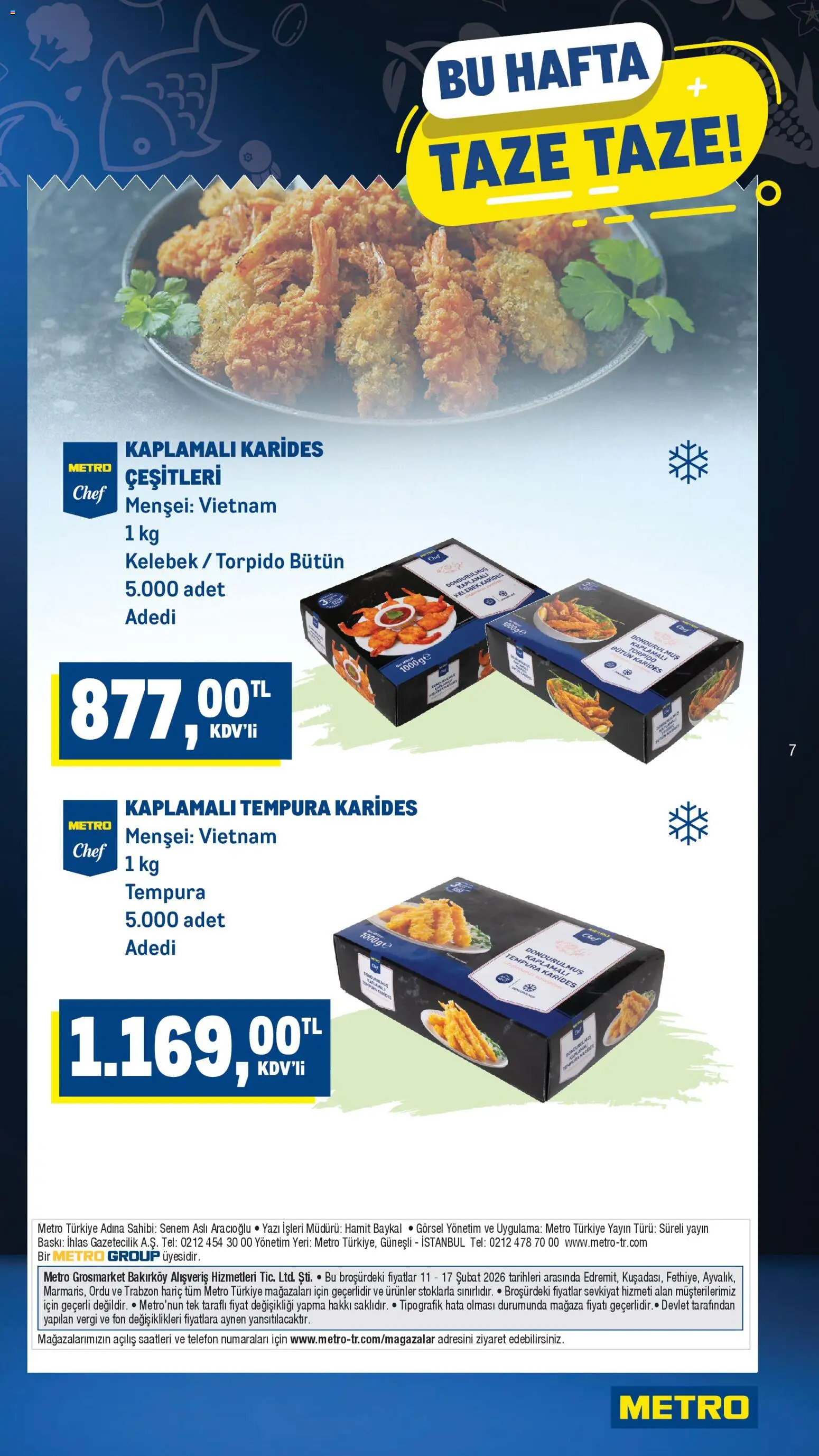 Metro Katalog - 11.02.2026 tarihinden itibaren geçerlidir | Sayfa: 7 | Ürünler: Baskı, Telefon