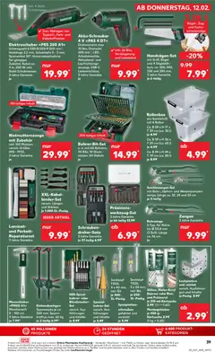 Kaufland DE - DE Folder Köln - Voorbeeld van een folder van Kaufland DE, geldig van 12.02.2026 | Pagina: 39 | Producten: Kabel