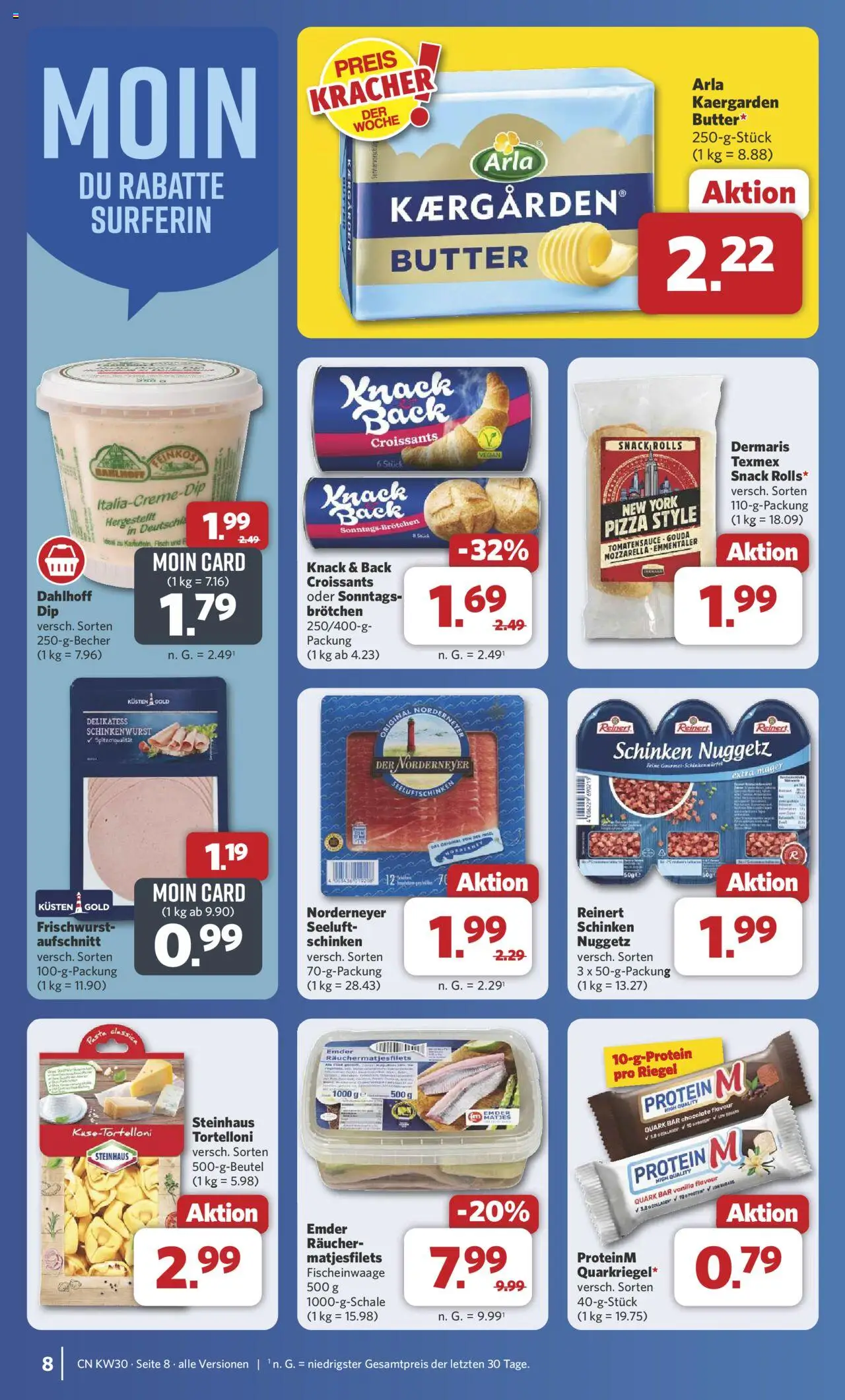 Combi Prospekt 	 - gültig ab dem 21.07.2025 | Seite: 10 | Produkte: Gouda, Fisch, Pasta, Schinken