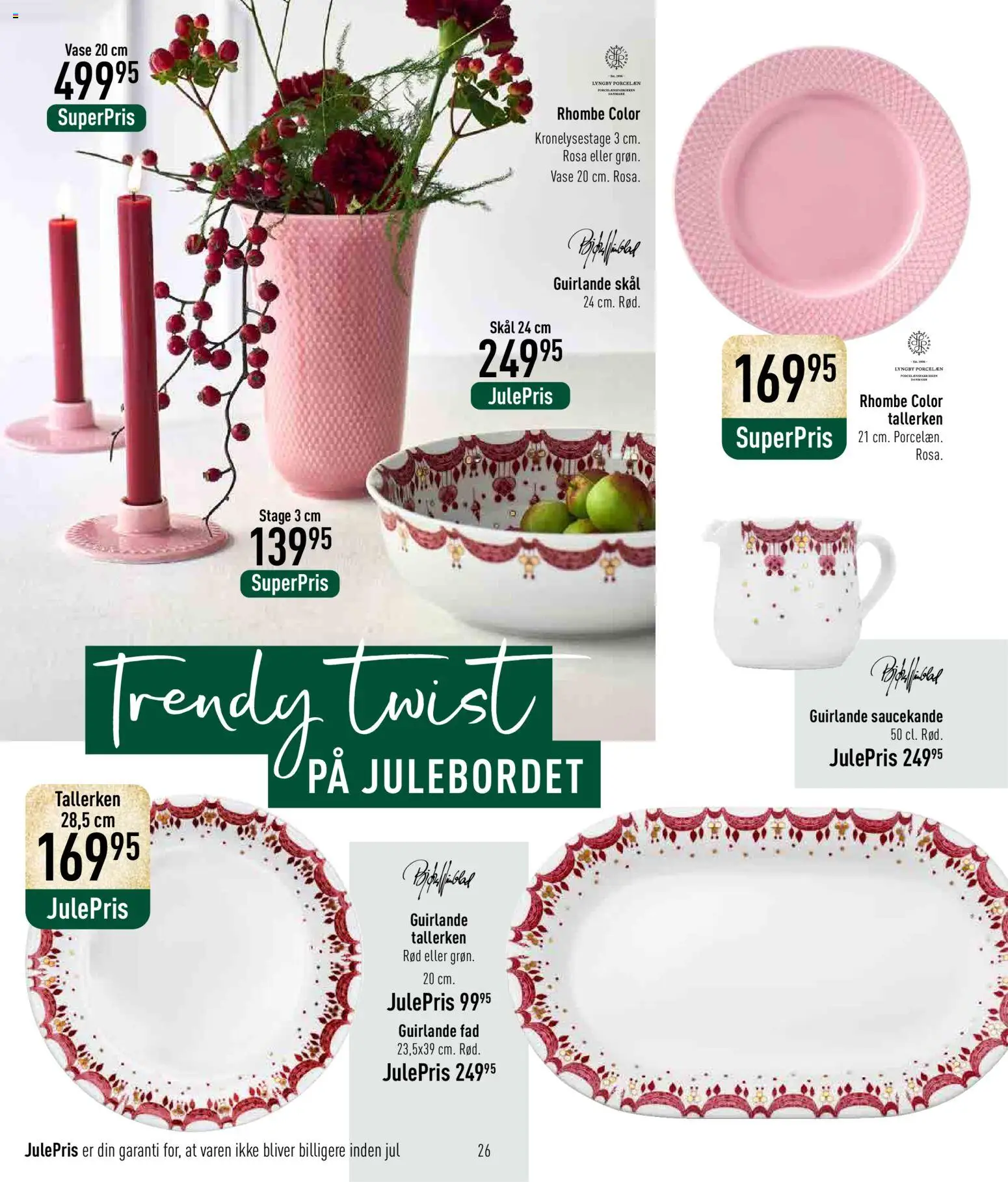 Imerco tilbudsavis – gyldig fra 07.11.2025 | Side: 26 | Produkter: Vase