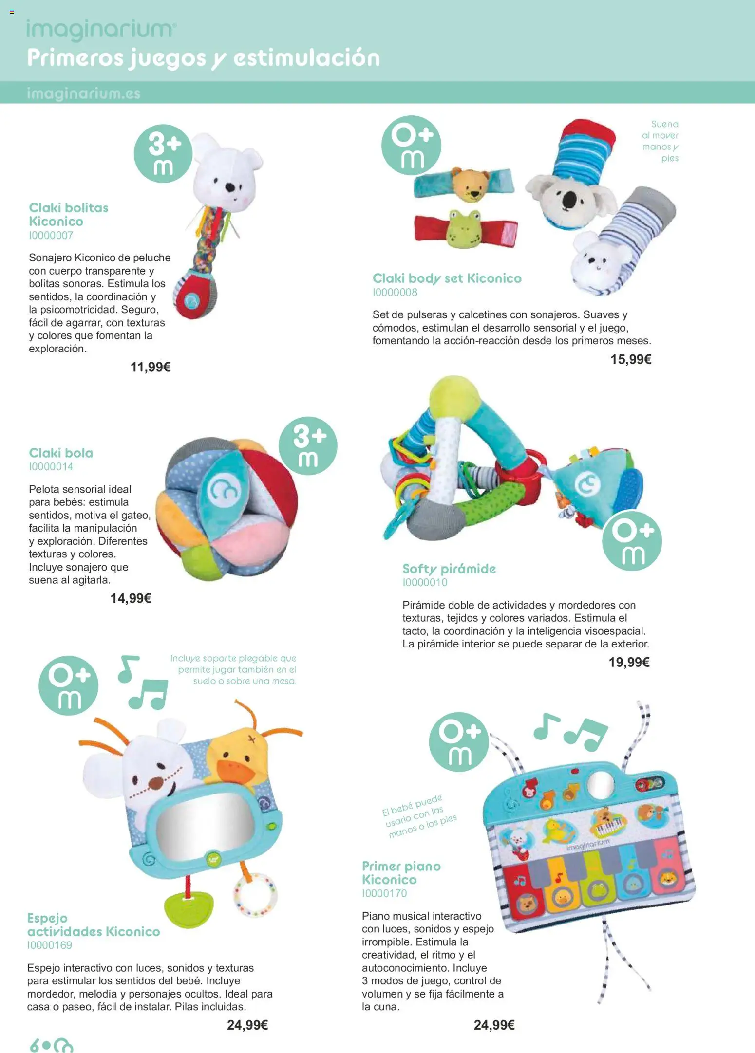 Juguettos catálogo Navidad │ válido desde el 27.10.2025 | Página: 6 | Productos: Body, Espejo