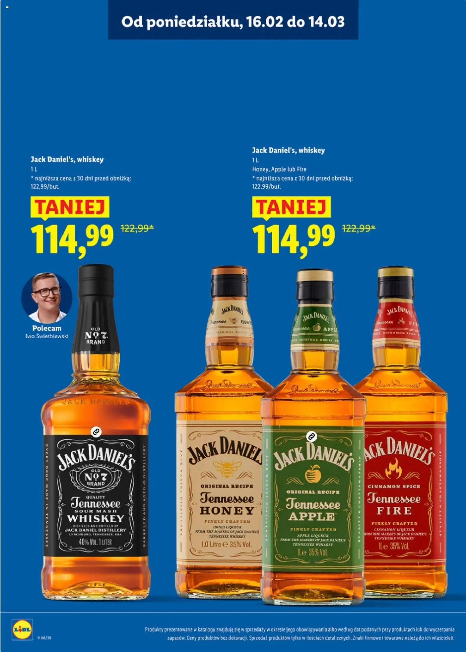 Lidl Katalog alkoholi mocnych od 16.02.2026 | Strona: 11 | Produkty: Jack Daniel's