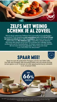 Delhaize folder week 50 - Voorbeeld van een folder van Delhaize, geldig van 11.12.2025 | Pagina: 8 | Producten: Servies, Kan