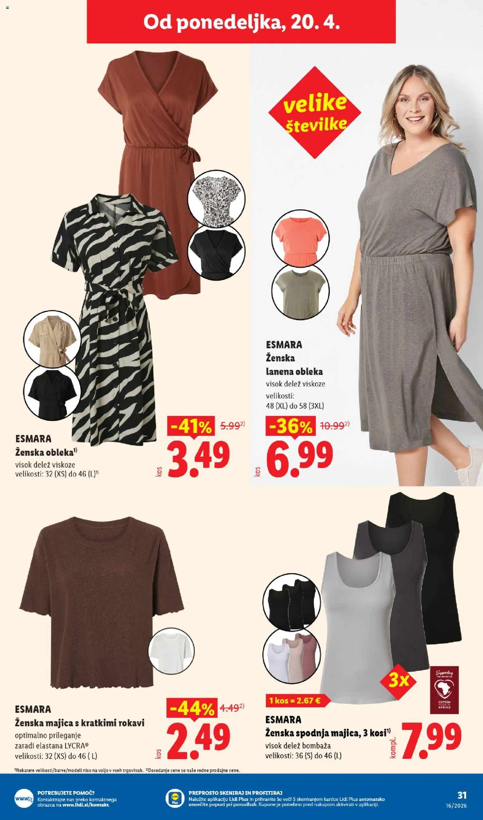 Novi Lidl katalog ponudbe – veljaven od 16.04.2026 | Stran: 61