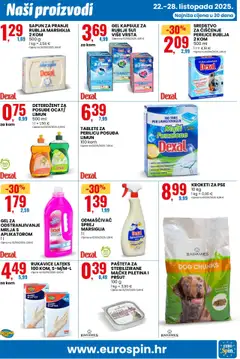 Katalog Eurospin - Pregled kataloga iz trgovine Eurospin, vrijedi od 22.10.2025 | Stranica: 7