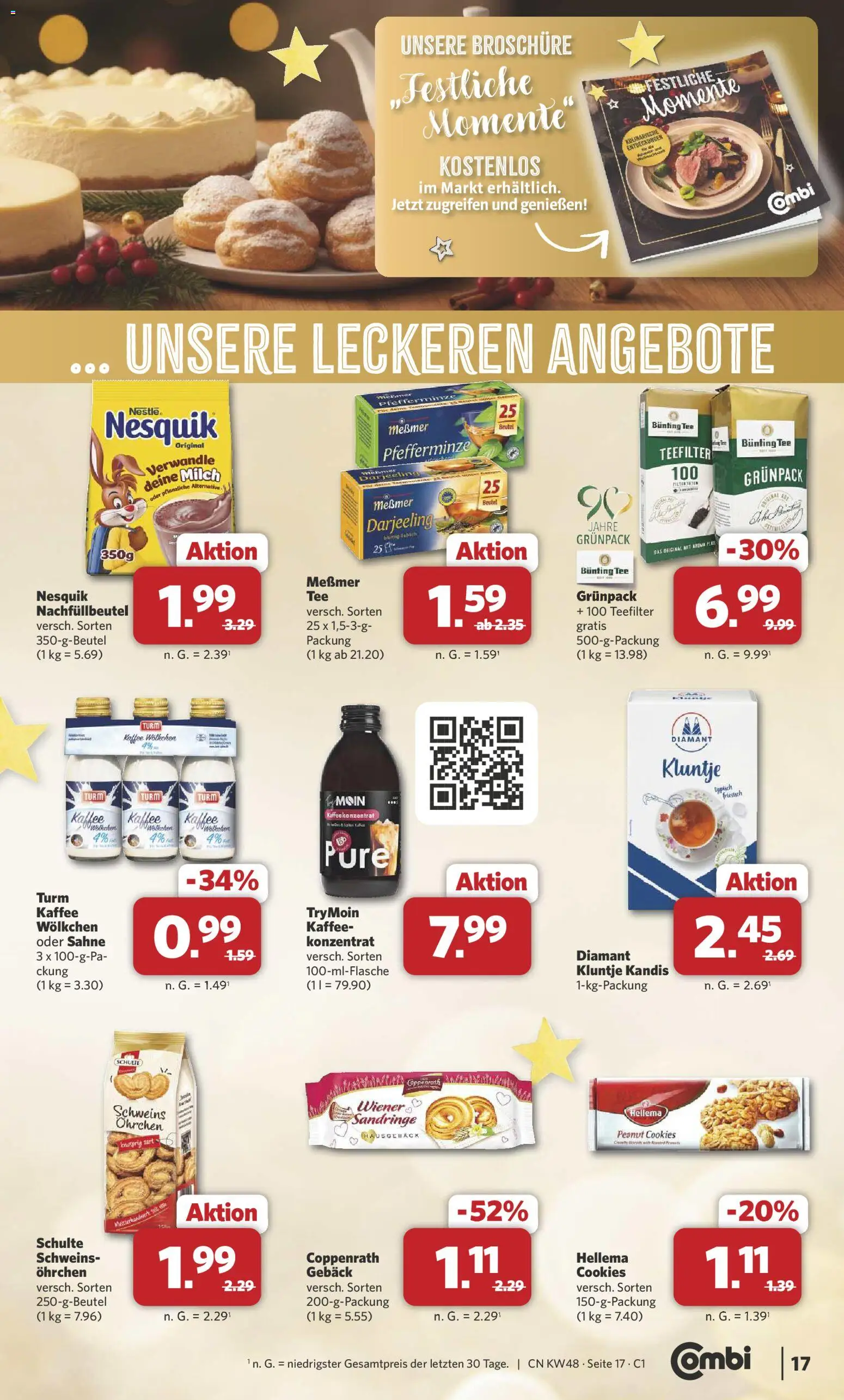 Combi - Black Friday – gültig ab 24.11.2025 | Seite: 18 | Produkte: Milch, Kaffee, Messmer, Sahne