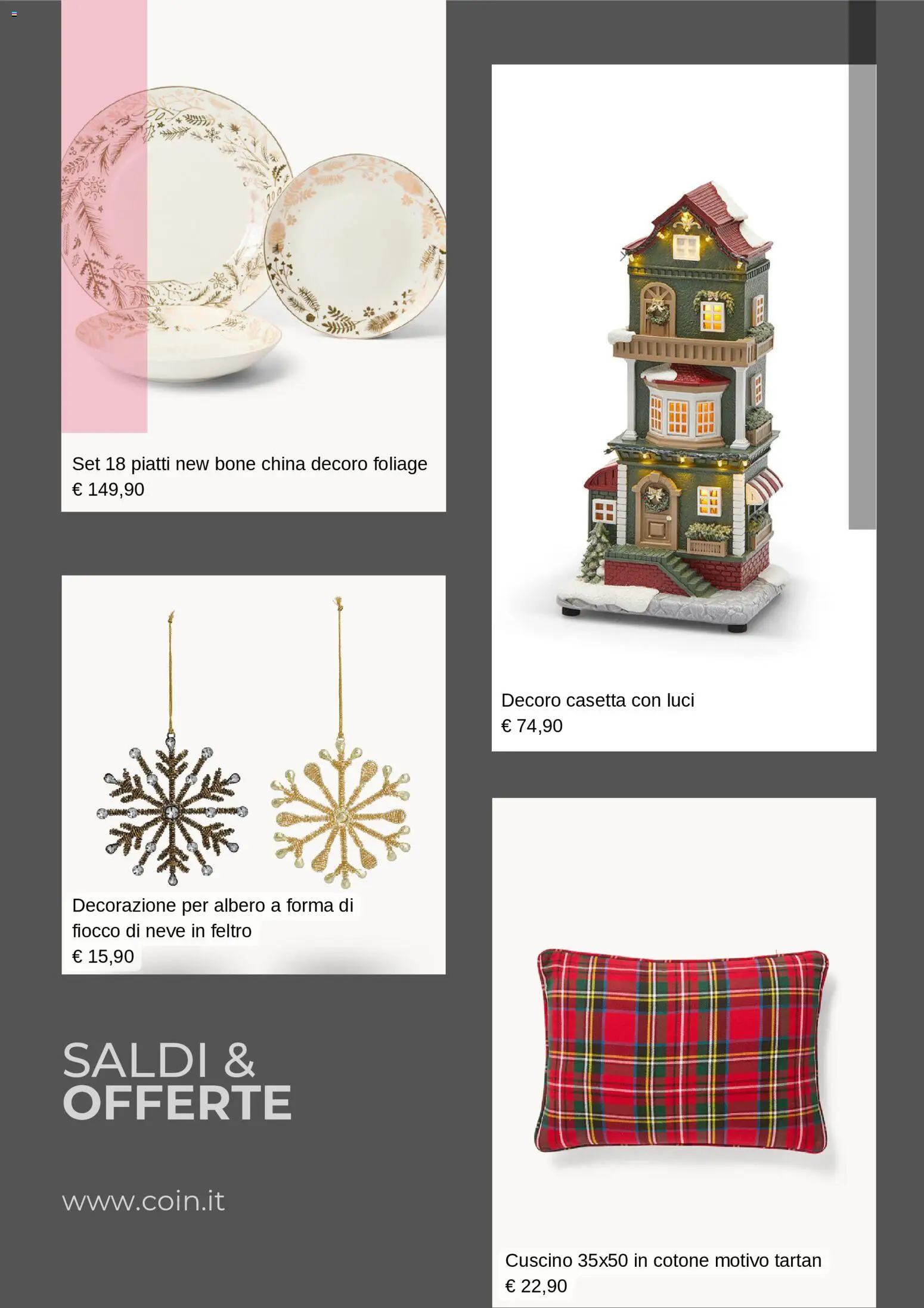 Volantino Coin del 23.11.2025 | Pagina: 5 | Prodotti: Cuscino