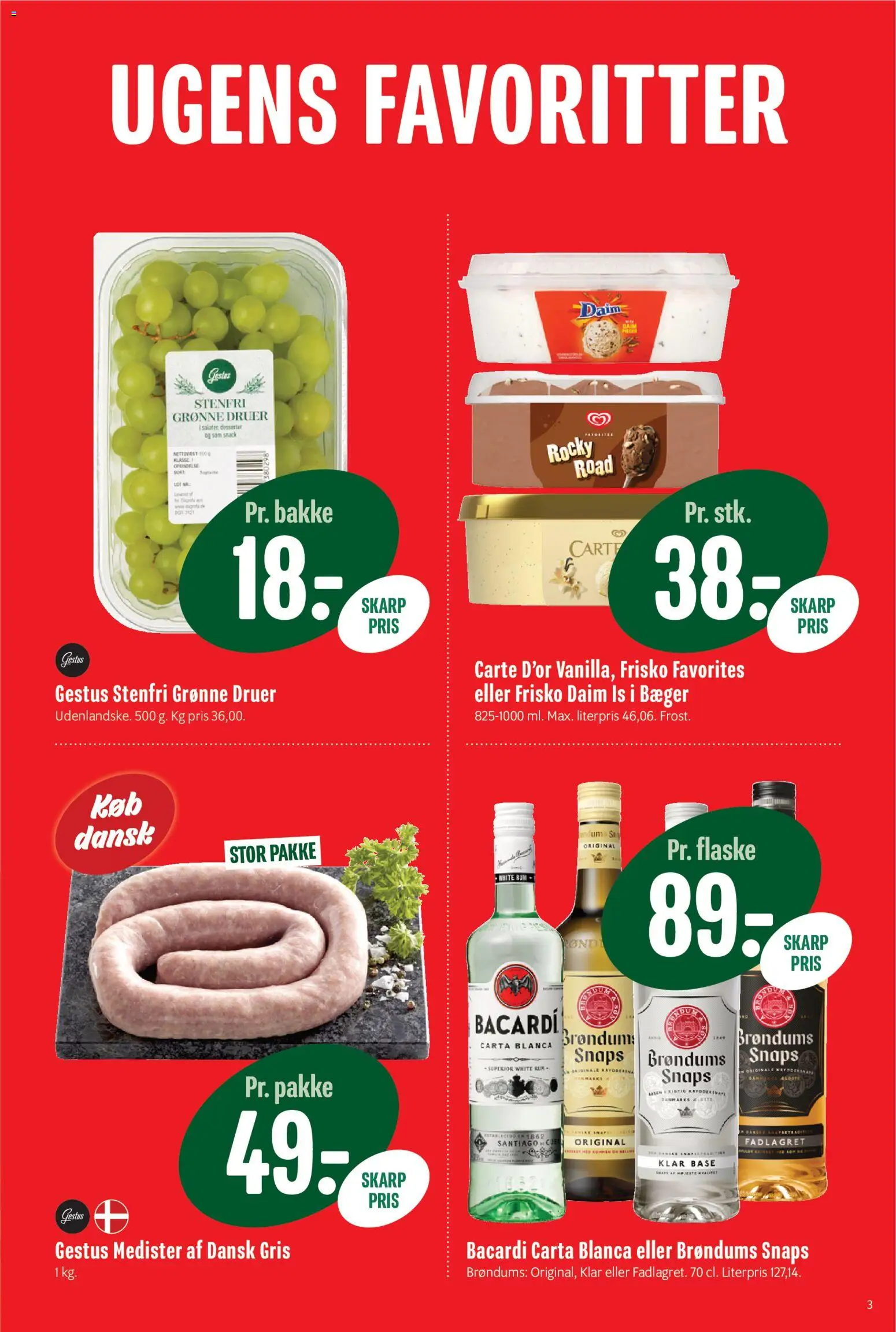 🛍️ Min Købmand - Tilbudsavis uge 14 fra 27/03/2026 » Se eksklusive tilbud og spar penge i dag! 💰 | Danmark