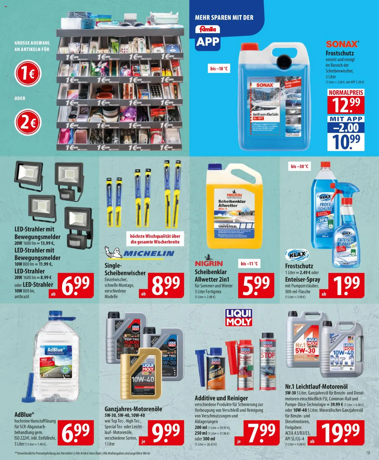 Famila Prospekt 	 – gültig ab 12.01.2026 | Seite: 19 | Produkte: Top