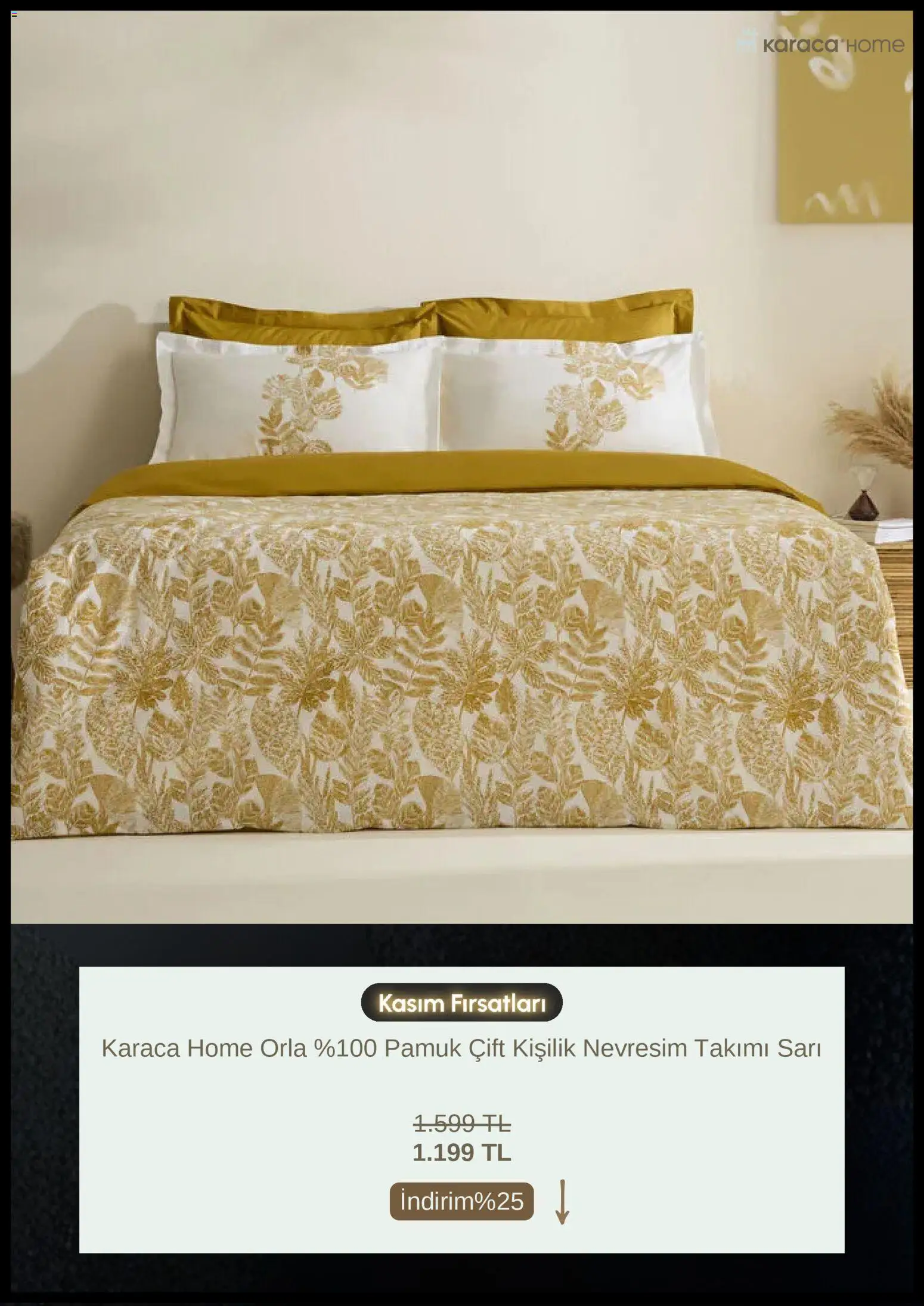 Karaca Home Black Friday - 24.11.2025 tarihinden itibaren geçerlidir | Sayfa: 10 | Ürünler: Nevresim