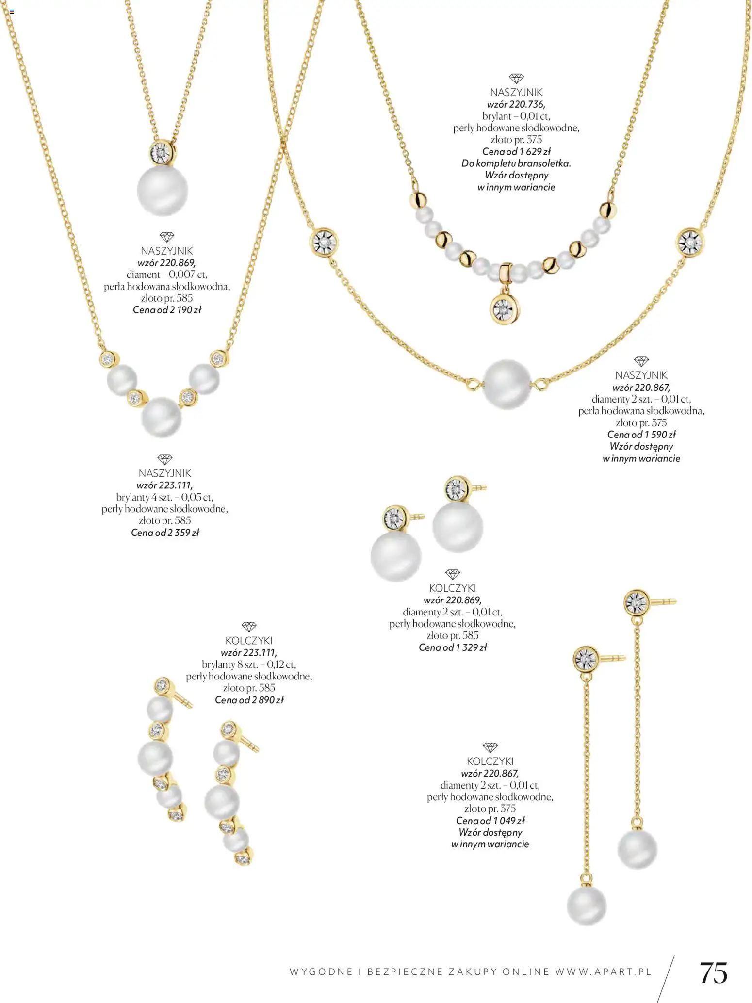 Apart promocje od 04.11.2025 | Strona: 77 | Produkty: Naszyjnik
