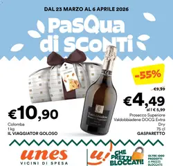 Anteprima del volantino Unes volantino valido a partire dal 23.03.2026