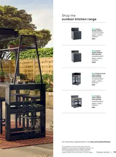 Preview of B&Q - Outdoor living valid from 23.02.2026 | Page: 119 | Products: Kitchen, Worktop, Cabinet