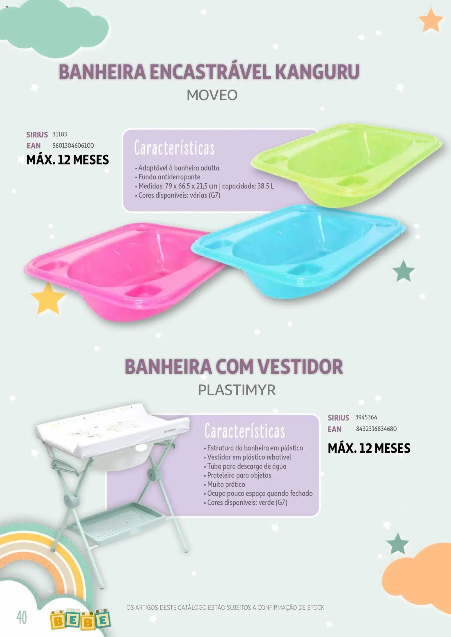 Auchan - Catálogo Puericultura │ válido de 13.01.2026 | Página: 40 | Produtos: Agua, Prateleira