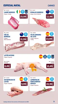 Pré-visualização Makro Especial Natal válido de 03.11.2025 | Página: 11 | Produtos: Leite, Pá