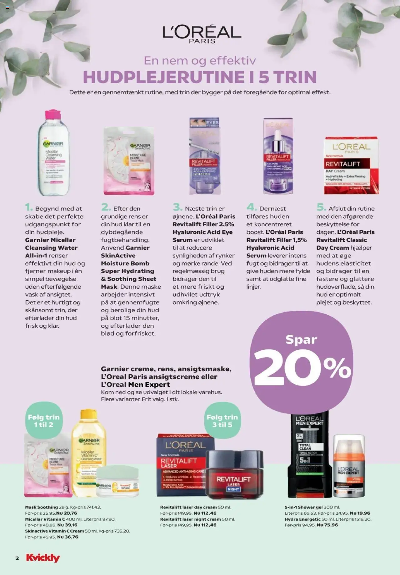 Kvickly tilbudsavis – gyldig fra 10.10.2025 | Side: 2 | Produkter: Makeup, Maske
