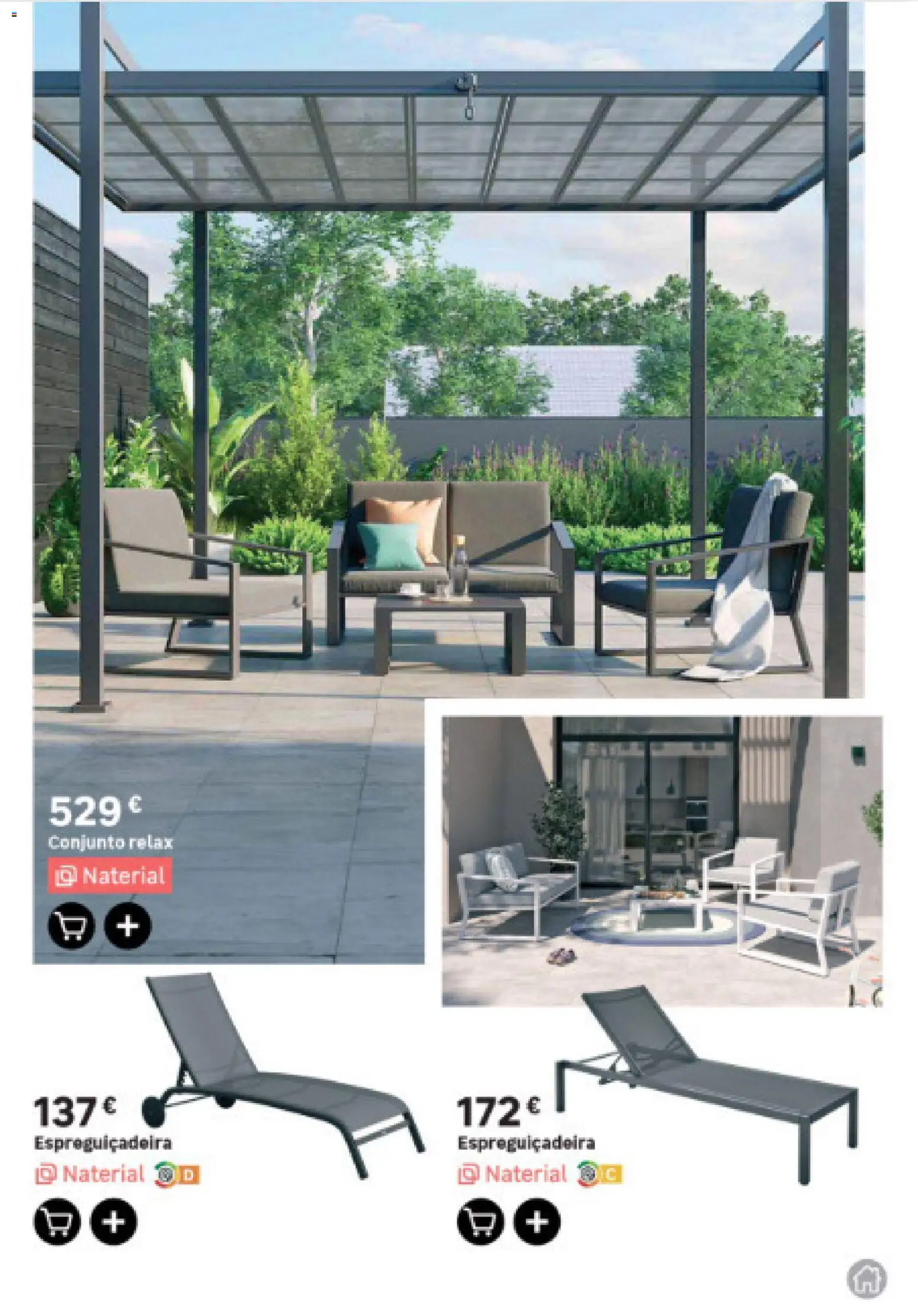 Leroy Merlin Arquipélago da Madeira Jardim │ válido de 12.03.2026 | Página: 7 | Produtos: Espreguiçadeira