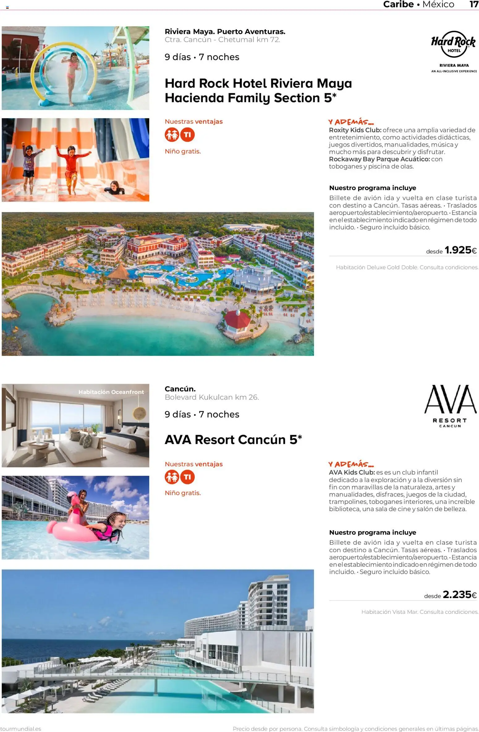 Viajes El Corte Inglés Especial familias │ válido desde el 28.04.2026 | Página: 17