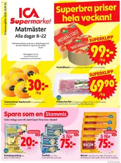 ICA Supermarket - Stockholm - Förhandsvisning av reklamblad från butik ICA Supermarket aktuell från 25.08.2025