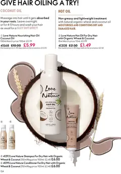 Preview of Oriflame - Offers valid from 25.03.2026 | Page: 124 | Products: Egész kacsa, Hair oil, Oil, Coconut
