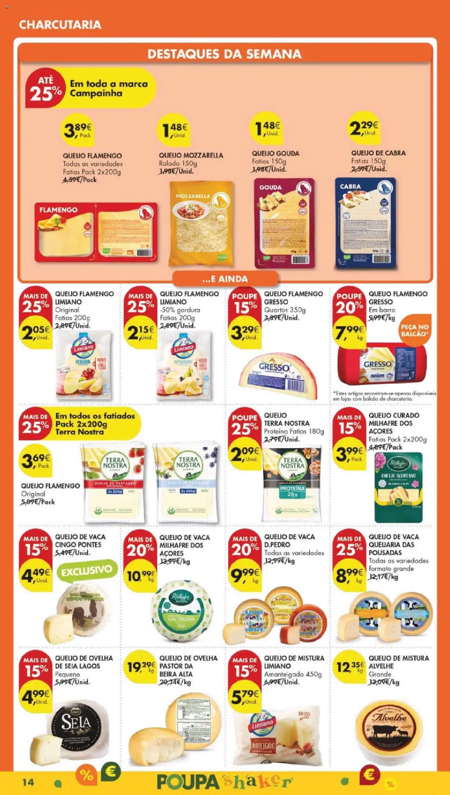 Pingo Doce folheto │ válido de 24.02.2026 | Página: 16 | Produtos: Campainha, Queijo, Proteina