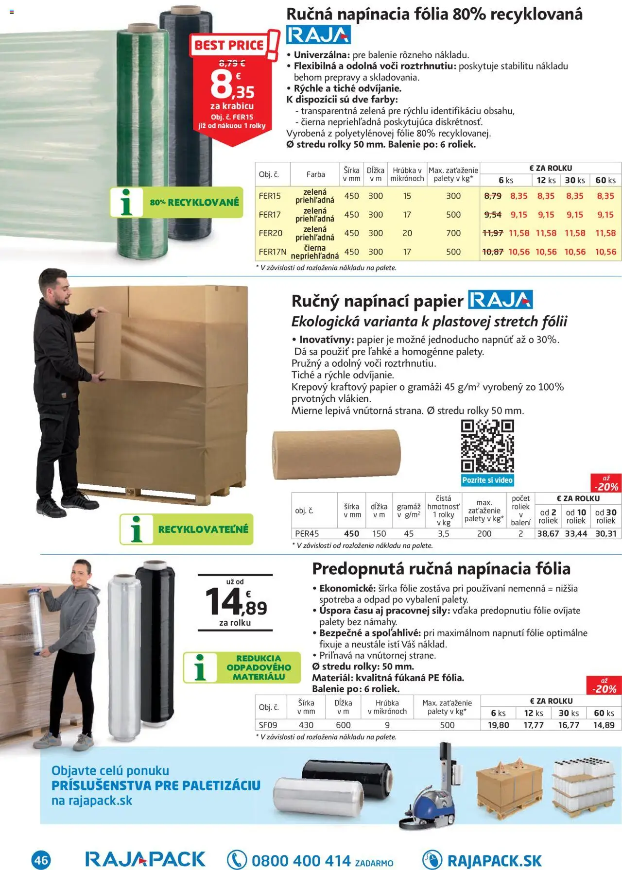 Nové Raja akcie – leták je platný od 01.09.2025 | Strana: 46 | Produkty: Video