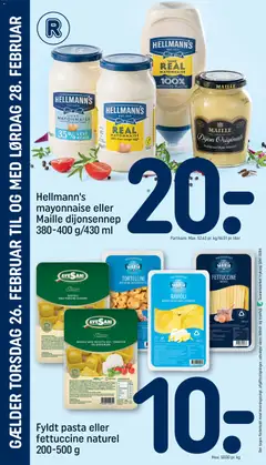 RAVIOLI MED RICOTTA OST, TOMATER OG BASILIKUM, Classici gyldig fra 22.02.2026 | Side: 28