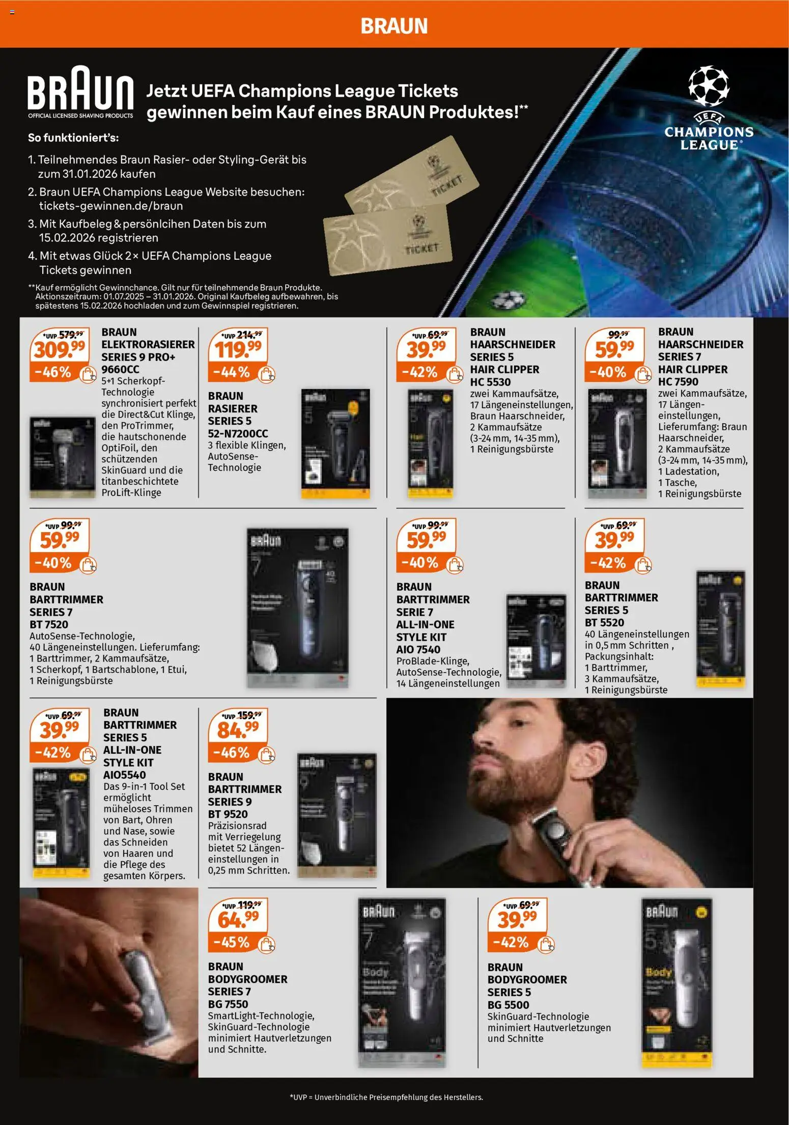 Müller Flugblatt gültig ab 05.01.2026 | Seite: 13 | Produkte: Rasierer